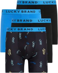Lucky Brand - Essential 4-pack Boxer Briefs - Lyst