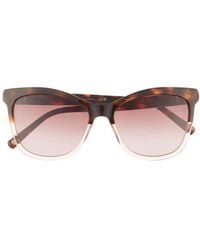 Ted Baker - 54Mm Full Rim Cat-Eye Sunglasses - Lyst