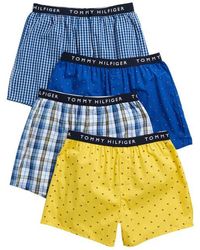 Tommy Hilfiger - Assorted 4-Pack Cotton Boxers - Lyst