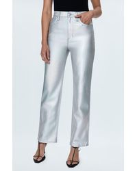 Pistola - Cassie High Waist Straight Leg Jeans - Lyst