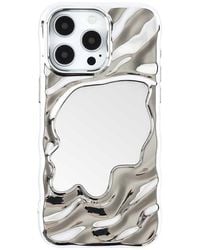 Auramma - Flowy Mirror Iphone 15 Pro Max Case - Lyst