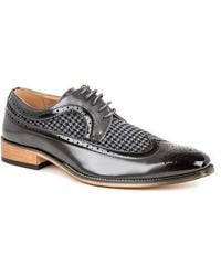 Gino Vitale - Houndstooth Wingtip Derby - Lyst