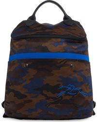 Longchamp - Gbn Camo Backpack - Lyst
