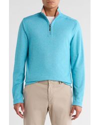 Nicoby - Mélange Reversible Quarter Zip Sweatshirt - Lyst