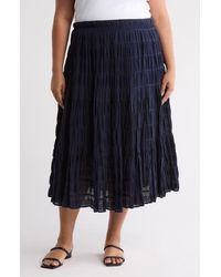Max Studio - Textured Maxi Skirt - Lyst