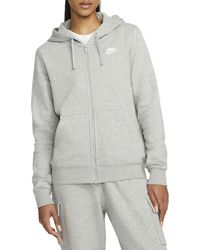 Nike - Sportswear Club Fleece Full Zip Hoodie - Lyst
