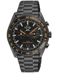 Gv2 - Freccia Stainless Steel Swiss Quartz Bracelet Watch, 42Mm - Lyst