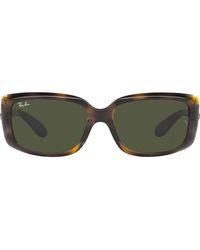 Ray-Ban - 58Mm Rectangle Sunglasses - Lyst