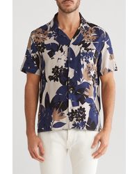 Abound - Tropical Collage Camp Shirt - Lyst