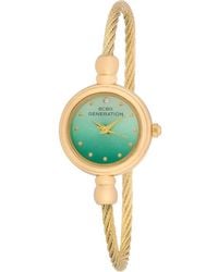 BCBGMAXAZRIA - Sienna Cable Bangle Watch - Lyst