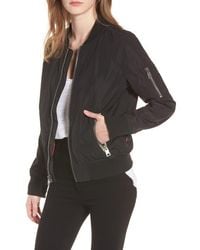 Levi's - Ma-1 Satin Bomber Jacket - Lyst