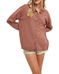 Wishlist - Knit Shacket - Lyst
