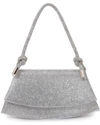 BERNESS - Rhinestone Shoulder Bag - Lyst