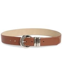 Vince Camuto - Sculptural Buckle Belt - Lyst