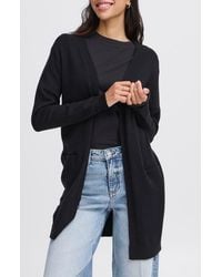 B.Young - Nonina Longline Cardigan - Lyst