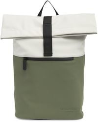 Duchamp - Rubberized Two-tone Rolltop Backpack - Lyst
