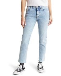 Kensie - High Rise Slim Jeans - Lyst