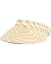 Nordstrom Rack - Straw Visor Hat - Lyst