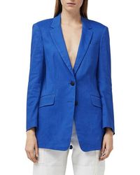 Rag & Bone - Charles Linen Blend Blazer - Lyst
