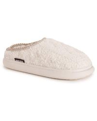 Muk Luks - Janna Cozy Crew Faux Shearling Lined Clog - Lyst