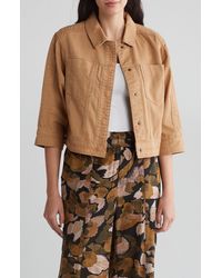 Democracy - Embroidered Jean Jacket - Lyst
