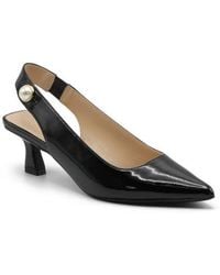 Adrienne Vittadini - Sagan Pointed Toe Slingback Pump - Lyst