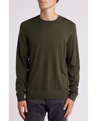 Theory - Regal Wool Crewneck Sweater - Lyst