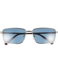 Guess - 59Mm Rectangular Sunglasses - Lyst