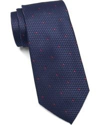 Tom Baine - Grid Texture Tie - Lyst