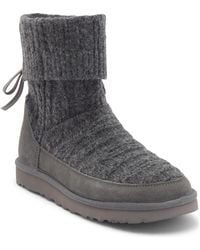 UGG - Classic Mini Cable Knit Bootie - Lyst