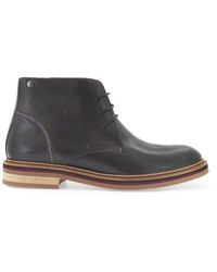 original penguin jesse leather combat boot