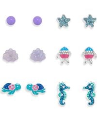 Leith - 6-Pack Under The Sea Assorted Stud Earrings - Lyst