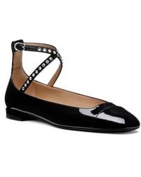 Stuart Weitzman - Eden Crystal Embellished Flat - Lyst