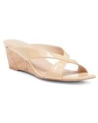 Stuart Weitzman - Miami Wedge Slide Sandal - Lyst