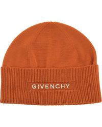 Givenchy - Logo Wool Beanie - Lyst