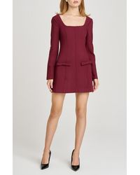 Wayf - X Sara Walker Anna Long Sleeve Minidress - Lyst
