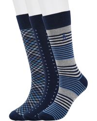 Original Penguin - Gerwig Stripe Essential Crew Socks - Lyst