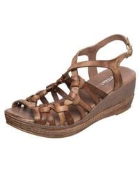 Antelope - Genna Platform Wedge Sandal - Lyst