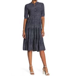 Max studio metallic mesh swing dress new arrivals