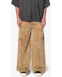 MNML - Void Baggy Denim Cargo Pants - Lyst