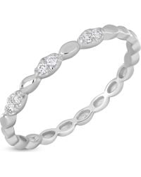 Bony Levy - Mika Diamond Stacking Ring - Lyst