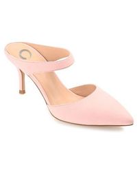 Journee Collection - Maevali Pointed-Toe Slip-On Pumps - Lyst