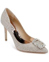 Badgley Mischka - Collection Cher Crystal Embellished Pump - Lyst