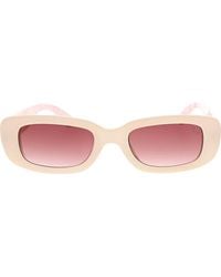 Roxy - 53Mm Slim Oval Sunglasses - Lyst