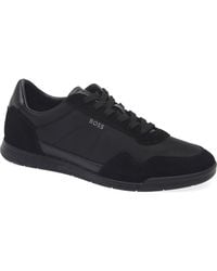 BOSS - Titanium Low Top Sneaker - Lyst