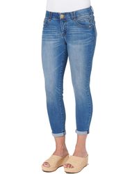 Democracy - Ab Solution Cuffed Ankle Skinny Jeans - Lyst