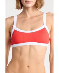 Dippin' Daisy's - Kelly Ribbed Bikini Top - Lyst