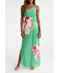 Hutch - One-Shoulder Cover-Up Maxi Dress - Lyst
