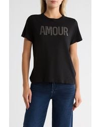 Cinq À Sept - Amour Grommet Cotton T-Shirt - Lyst