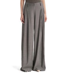 Twp - New Didi Pleat Wool Blend Wide Leg Pants - Lyst